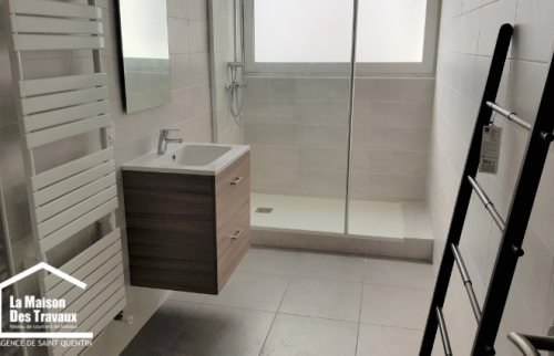 Salle de bain après rénovation 