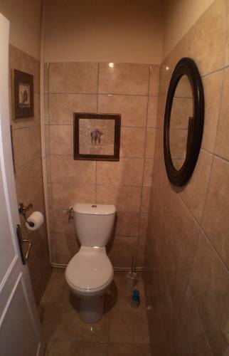 Le WC indépendant totalement refait