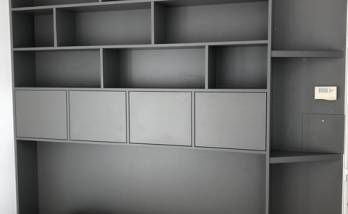 Création d'un placard sur-mesure en tête de lit - Nantes 44