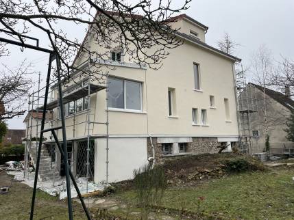 Travaux d'extension