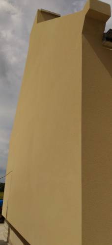 ITE et enduit sur le pignon