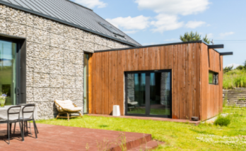 Une belle extension bois à Port-Marly (78)