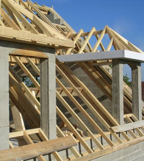 rénovation d'une charpente à Rambouillet