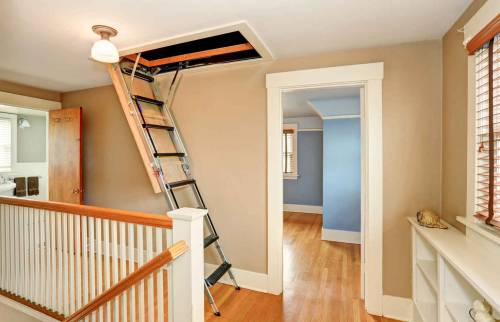 escalier escamotable à l'intérieur à Palaiseau (91)