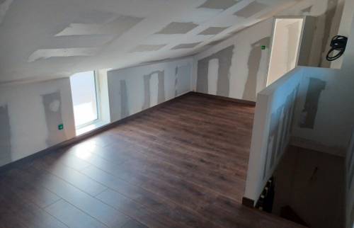 Aménagement de comble arrivée de l'escalier