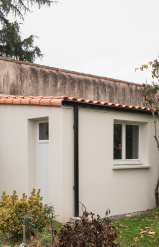 Surélévation de 20 m² aux Sorinières en Loire-Atlantique et création d'un toit terrasse