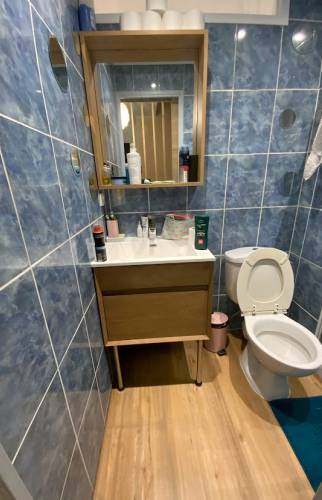 Rénovation complète d’une salle de bain et rafraîchissement d’une salle d’eau à Antony