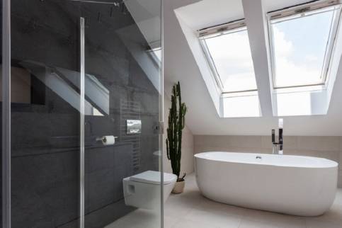 Rénover salle de bain sous les combles Blain