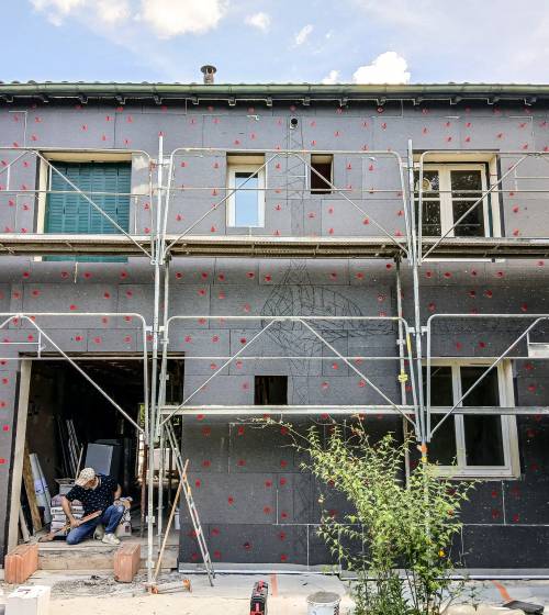 Isolation thermique par l'extérieur d'une maison à Toulouse
