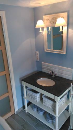 Meuble vasque et robinetterie