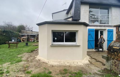 Extension terminée - Vue de l'extension terminée