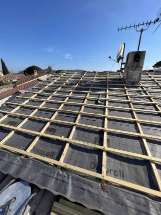 Réfection de la toiture