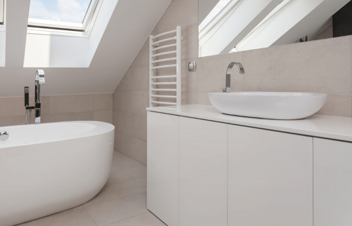 Rénovation d’une salle de bain design