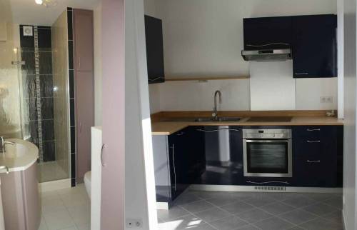 Rénovation appartement 2 pièces à Saint-Pair-sur-Mer (50380)