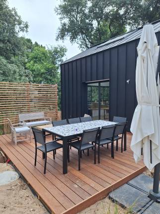 Construction d'une terrasse en bois - Pornic 44210