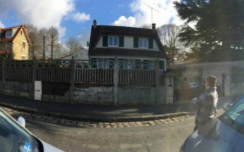 Clôture et portail avant travaux (Brunoy 91800)