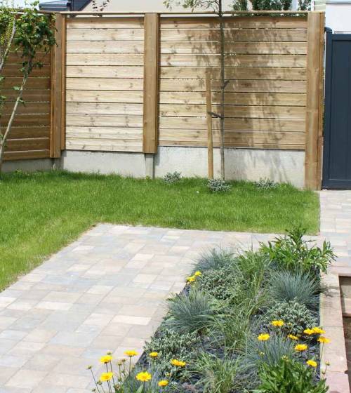 Nouvelle clôture bois et portillon