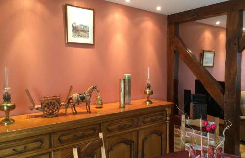 La salle à manger refaite à BAUZY (41)