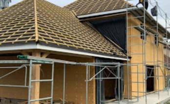 Réalisation d'une extension de maison en bois près de Pau