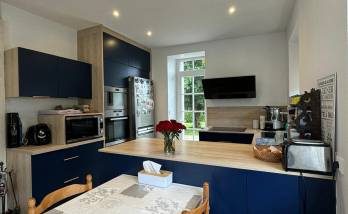 Aménagement de cuisine après rénovation intérieure - Cholet 49300