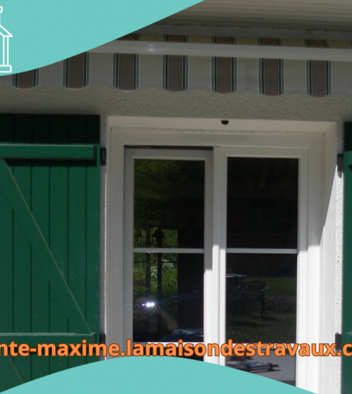 Rénovation de Porte-Fenêtre à Sainte-Maxime : Un Pas Vers l'Économie d'Énergie