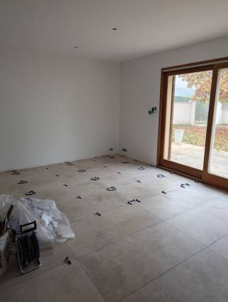 rénovation de maison en cours