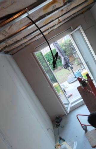 Transformation garage en chambre