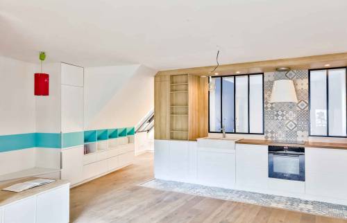 décoration appartement sous combles