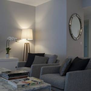 Le salon rénové