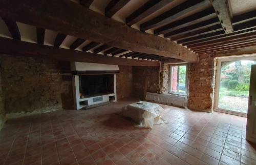 Salon ancien avant transformation