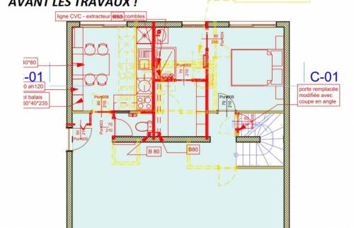 Plan de démolition/construction (Draveil 91210)