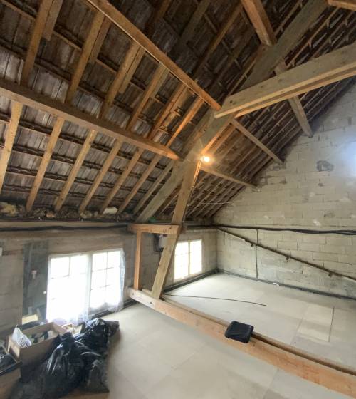Combles avant