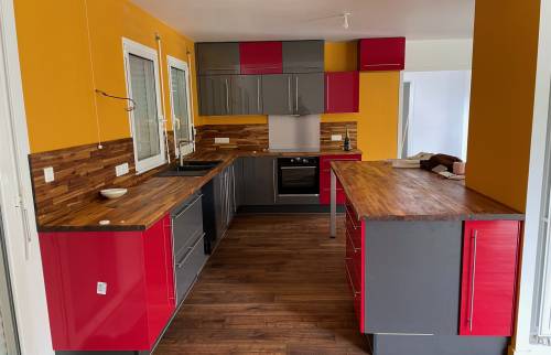 Cuisine - Rénovation complète d'une habitation à Vertou