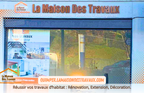 Quimper : L'Agence La Maison Des Travaux Fait Peau Neuve