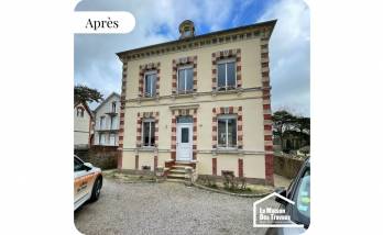 Rénovation des façades d'une maison 
