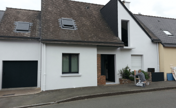 Ravalement de façade d’une maison à Alençon
