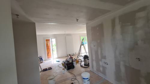 Enduits en cours