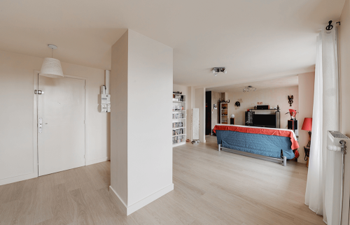 Travaux de peinture dans un appartement à Tours