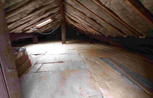 Isolation de combles perdus