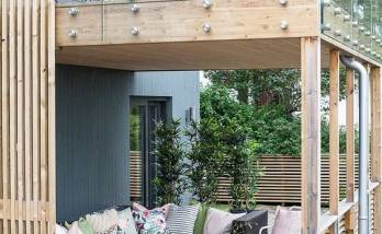 terrasse sur pilotis