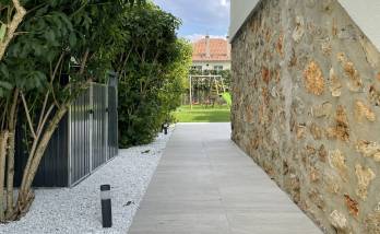 Périphérie de maison en carrelage exterieur Montlhéry