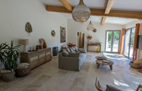 Extension de maison à Allauch salon