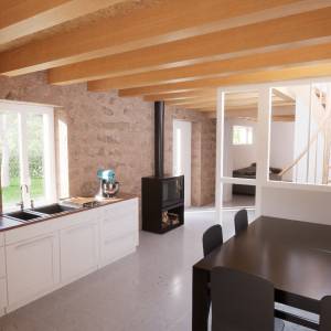 Rénovation d'une grange en Habitation - Lydéric Decherf - La Maison Des Architectes