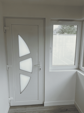 Intérieur d'une extension de maison