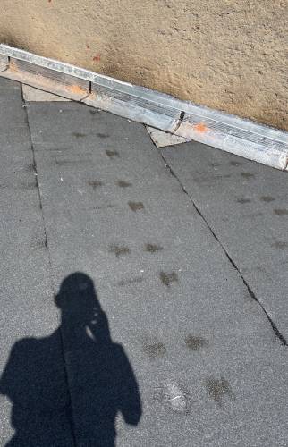 Rénovation de toiture à Onet le Château : solin en aluminium