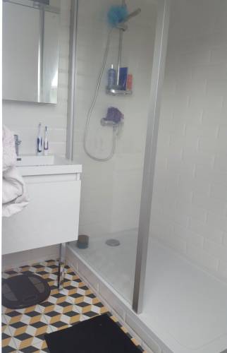 Salle de douche sous combles Orgeval