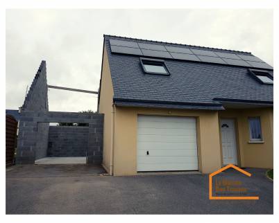 Construction du garage à étage