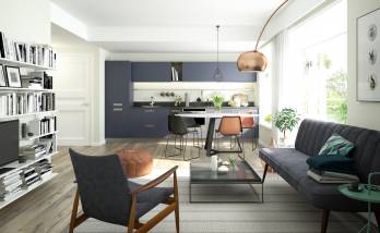 Décoration d’un salon et salle à manger à proximité de Saint-Renan (29) photo d'illustration