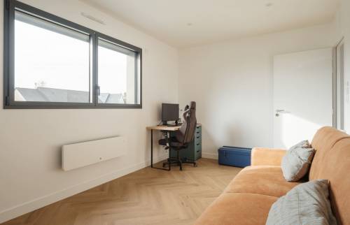 Extension d'une maison- Carquefou - Le bureau/ chambre d'amis