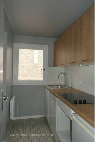 RENOVATION DE CUISINE A ARZON PAR LE COURTIER EN TRAVAUX DE LA MAISON EN TRAVAUX VANNES SARZEAU PENESTIN (56640)